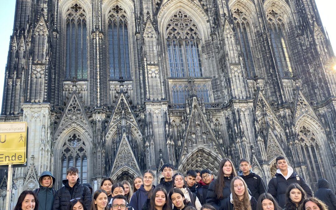Spanische Schülerinnen und Schüler zu Besuch an der Holderbergschule