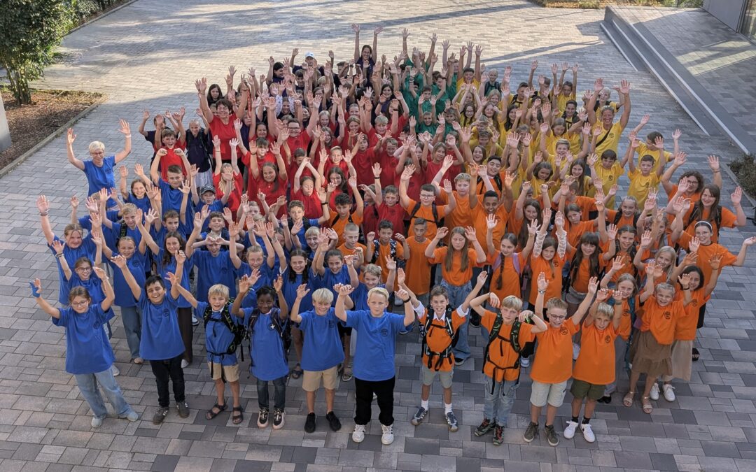 Bunte Einschulung an der Holderbergschule Herzliche Begrüßung der neuen Fünftklässler und ihre Familien