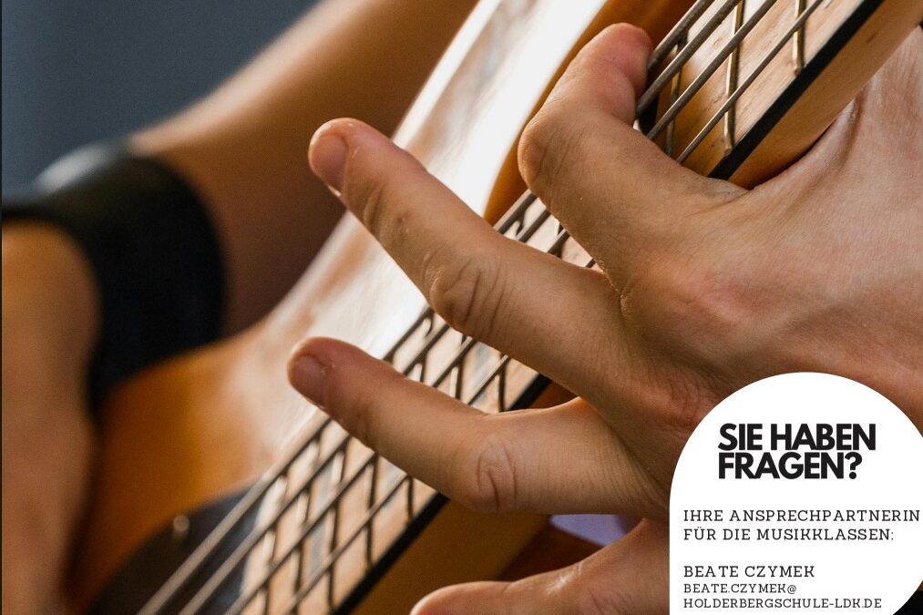 Musikklassen an der Holderbergschule – Informationsabend am 05. Februar 2026